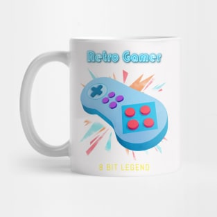 Retro Gamer Logo 5 by Batocera Nation Mug